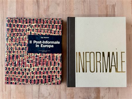 ARTE INFORMALE - Lotto unico di 2 cataloghi