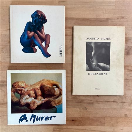 AUGUSTO MURER - Lotto unico di 3 cataloghi