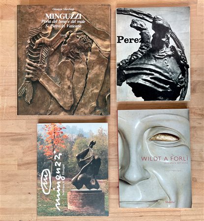 SCULTURA ITALIANA DEL DOPOGUERRA - Lotto unico di 4 cataloghi