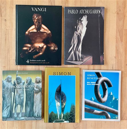SCULTORI ITALIANI DEL XX SECOLO - Lotto unico di 5 cataloghi