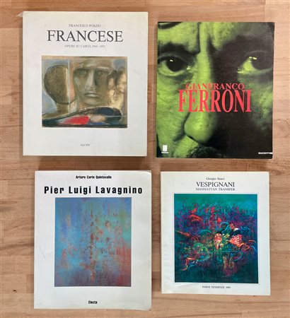 ARTE ITALIANA DEL DOPOGUERRA - Lotto unico di 4 cataloghi