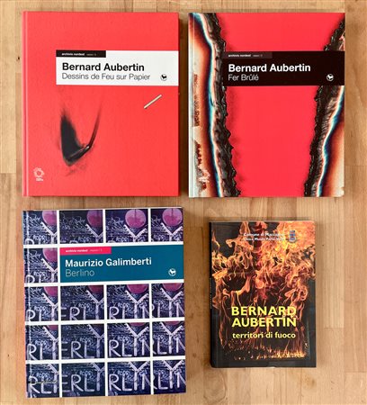 BERNARD AUBERTIN E MAURIZIO GALIMBERTI - Lotto unico di 4 cataloghi