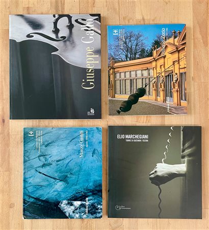 ARTE CONTEMPORANEA ITALIANA - Lotto unico di 4 cataloghi