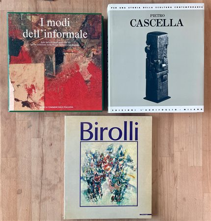 PITTURA E SCULTURA ITALIANA DEL DOPOGUERRA - Lotto unico di 3 cataloghi