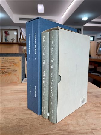 FIGURE NEL PAESAGGIO E TEATRO LA SCALA, MILANO - Lotto unico di 2 cofanetti: