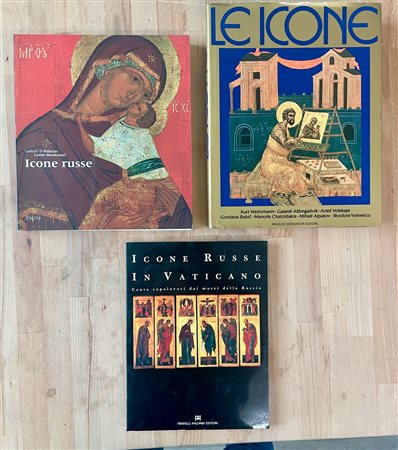 ICONE RUSSE - Lotto unico di 3 cataloghi: