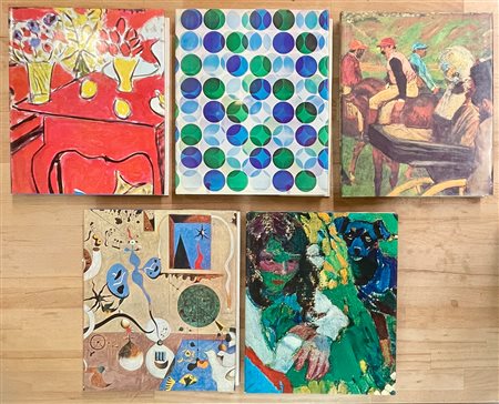 MANUALI D'ARTE MODERNA - Lotto unico di 5 cataloghi