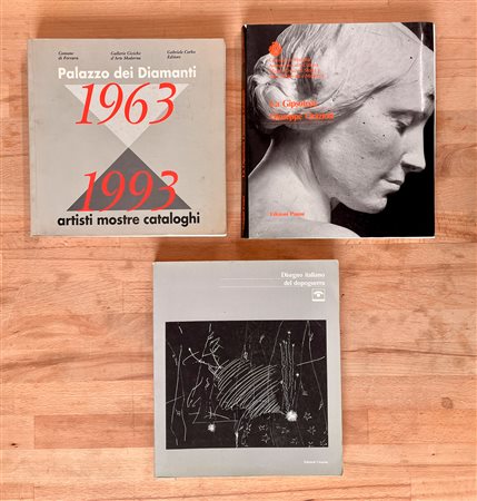 COLLETTIVE D'ARTE DEL DOPOGUERRA - Lotto unico di 3 cataloghi
