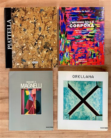 ASTRATTISMO ITALIANO E SPAGNOLO - Lotto unico di 4 cataloghi