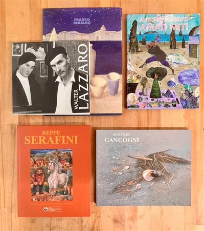 ARTE ITALIANA DEL DOPOGUERRA - Lotto unico di 5 cataloghi