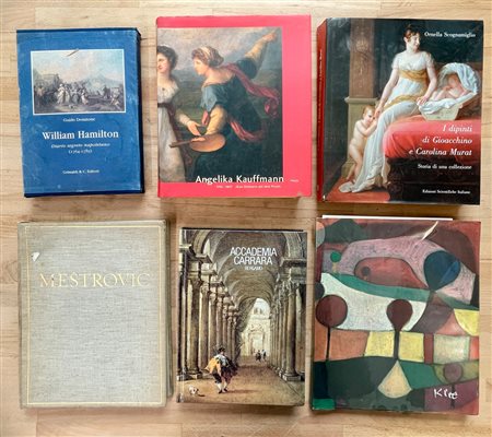 PITTURA ANTICA - Lotto unico di 6 cataloghi