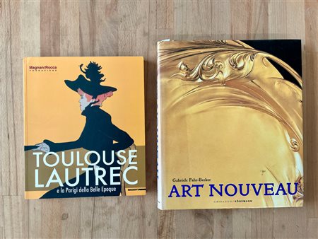 TOULOUSE LAUTREC E ART NOUVEAU - Lotto unico di 2 cataloghi
