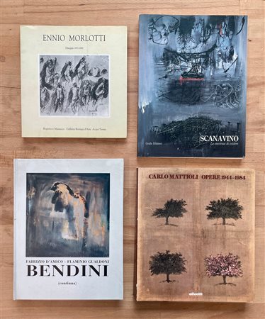 ARTE INFORMALE - Lotto unico di 4 cataloghi