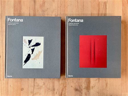 LUCIO FONTANA - Lucio Fontana. Catalogo generale. Volume primo e secondo, 1986