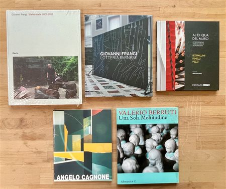 ARTE CONTEMPORANEA - Lotto unico di 5 cataloghi