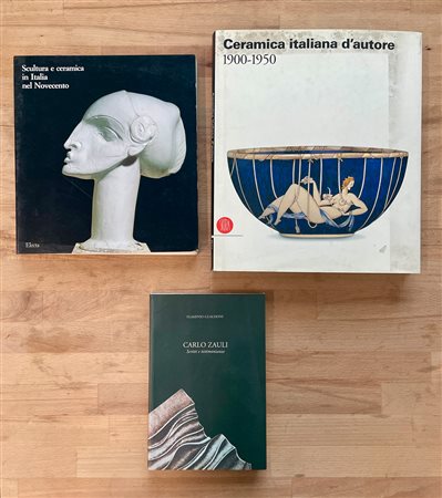 CERAMICA D'ARTE DEL NOVECENTO IN ITALIA - Lotto unico di 3 cataloghi