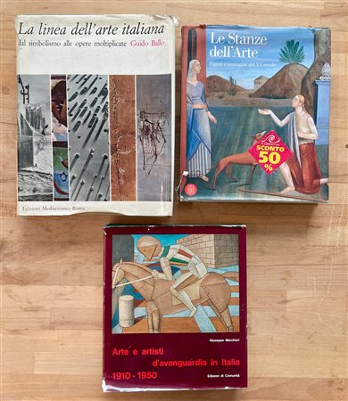 COLLETTIVE D'ARTE DEL XX SECOLO - Lotto unico di 3 cataloghi