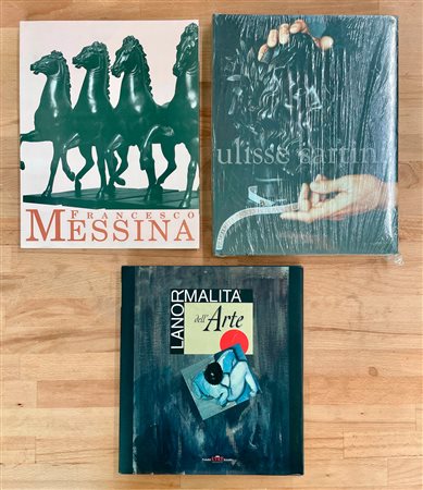 FRANCESCO MESSINA E ULISSE SARTINI - Lotto unico di 3 cataloghi
