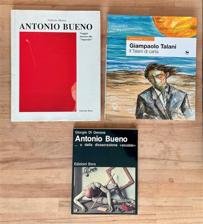 ANTONIO BUENO E GIAMPAOLO TALANI - Lotto unico di 3 cataloghi