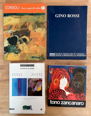 ARTE ITALIANA DEL DOPOGUERRA - Lotto unico di 4 cataloghi