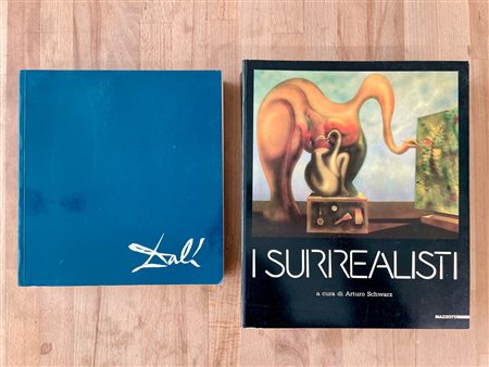 SALVADOR DALÌ E IL SURREALISMO - Lotto unico di 2 cataloghi
