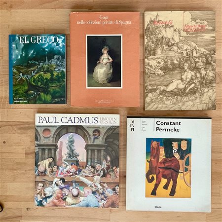 ARTE INTERNAZIONE DEL XX SECOLO - Lotto unico di 5 cataloghi