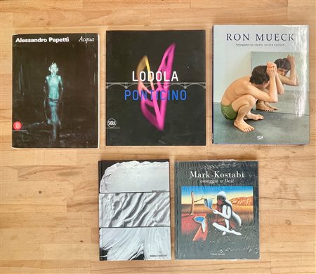 ARTE CONTEMPORANEA - Lotto unico di 5 cataloghi