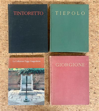 TIEPOLO, TINTORETTO E GIORGIONE - Lotto unico di 4 cataloghi