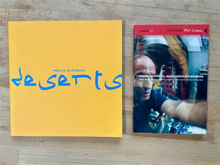 MARIO SCHIFANO - Lotto unico di 2 cataloghi