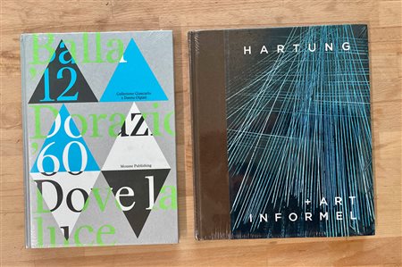 HANS HARTUNG E PIERO DORAZIO - Lotto unico di 2 cataloghi
