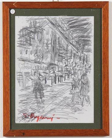 BORGIANNI GUIDO (1915 - 2011) Lotto composto da tre opere. Matita su carta. ....