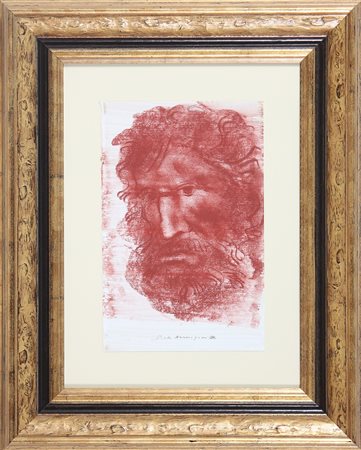ANNIGONI PIETRO (1910 - 1988) Senza titolo. Sanguigna su carta . Cm 20,00 x...