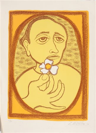 VIVIANI GIUSEPPE (1898 - 1965) Senza titolo. Litografia. Cm 56,50 x 76,00....