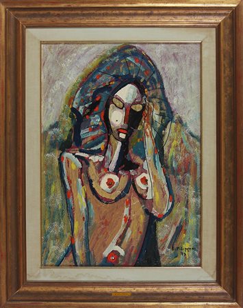 FILIPPINI ENZO (1924 - 2001) India. 1973. . Cm 70,00 x 50,00. Firma in basso...