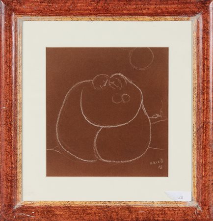 ARICO' RODOLFO (1930 - 2002) Senza titolo. 1943. Matita su carta. . Firma e...