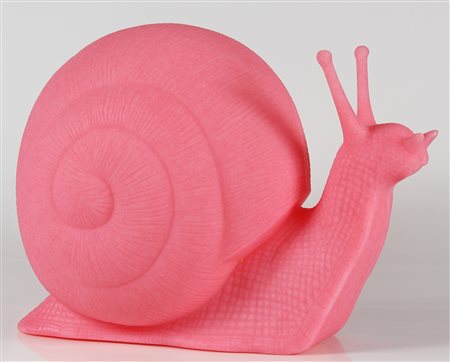 CRACKING ART GROUP (n. 1993) Chiocciola. Plastica. Cm 30,00 x 55,00 x 40,00....