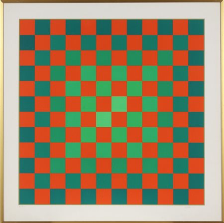 DE MARCO HUGO RODOLFO (1932 - 1995) Senza titolo. Litografia. Cm 70,00 x...