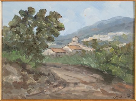 Luigi Colantuoni (1912 - 1994), "Paesaggio".