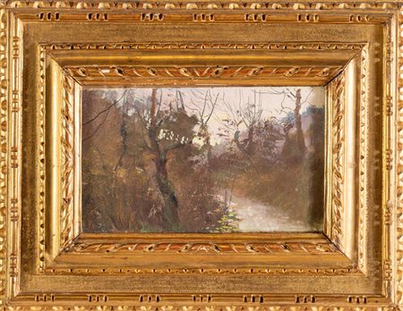 Alessandro Scorzoni (Calcara di Crespellano 1858 - Bologna 1933), "Autunno", 1925.