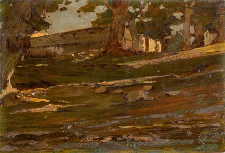 Dante Comelli (Bologna 1888 - 1958), "Monteacuto delle Alpi, Porretta".