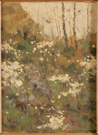 Antonio Sartini (Crespellano 1889 - Bazzano 1954), "Canto della Primavera", 1931.