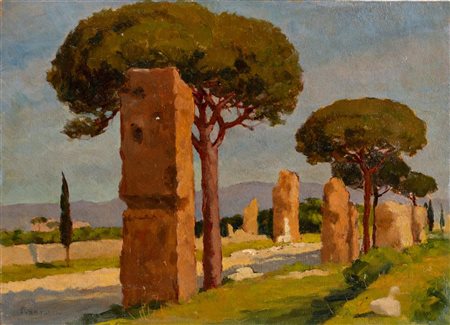 Francesco Vannucci (1894- 1959),  "Rovine", 1939.