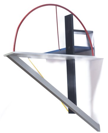 Gianfranco Pardi ( - 1933, 2012) Body building metallo dipinto 23,5 x 29 x 29...