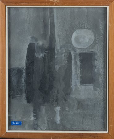 Alberto Sughi (1928 - 2012) Composizione astratta 1963 1963 30 x 24 cm.