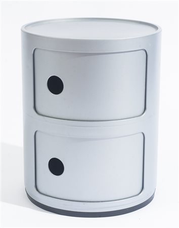 Anna Castelli Ferrieri (1918 - 2006) Comodino serie "Componibili" 1968 e...