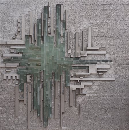 Albano Poli (1935 - ) Rottura spaziale anni '70 del XX secolo cemento,...
