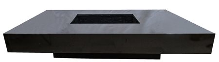 Willy Rizzo (1928 - 2013) Tavolino da salotto - mod. "Alveo" 1970 - 1980...