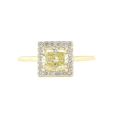 ANELLO IN ORO GIALLO 14K 1.58 GR CON DIAMANTI - RNG21207