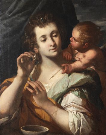 GIOVAN BATTISTA CROSATO<BR>Venezia 1686 –1758<BR>"Lucrezia"