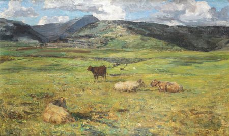 BEPPE CIARDI<BR>Venezia 1875 - 1932 Quinto di Treviso (TV)<BR>"Pascolo"